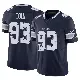 ＃93 Youth Jay Toia Navy Limited Dallas Cowboys Vapor F.U.S.E. Jersey