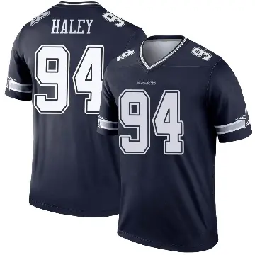 ＃94 Men's Charles Haley Navy Legend Dallas Cowboys Jersey