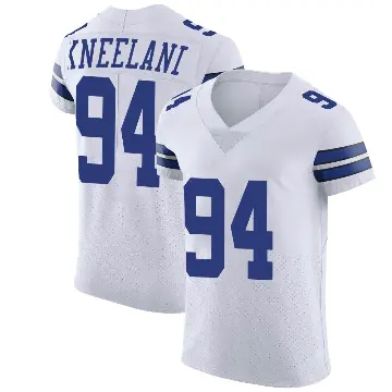 ＃94 Men's Marshawn Kneeland White Elite Dallas Cowboys Vapor Untouchable Jersey