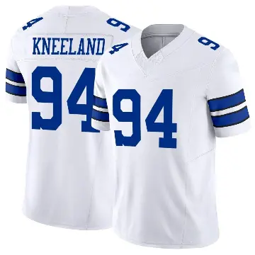 ＃94 Men's Marshawn Kneeland White Limited Dallas Cowboys Vapor F.U.S.E. Jersey