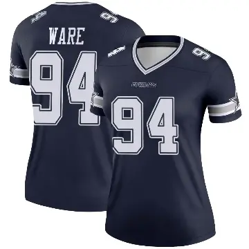 ＃94 Women's DeMarcus Ware Navy Legend Dallas Cowboys Jersey