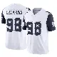 ＃98 Men's Tyrone Crawford White Limited Dallas Cowboys 2nd Alternate Vapor F.U.S.E. Jersey