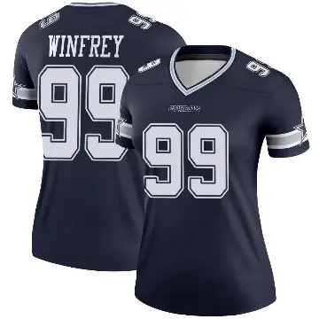 ＃99 Women's Perrion Winfrey Navy Legend Dallas Cowboys Jersey