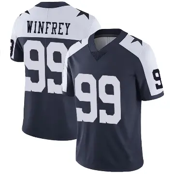 ＃99 Youth Perrion Winfrey Navy Limited Dallas Cowboys Alternate Vapor Untouchable Jersey