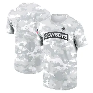 Men's Arctic Camo Dallas Cowboys 2024 Salute To Service Performance T-Shirt